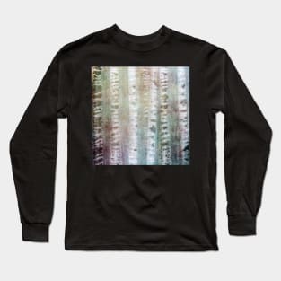 Birchwood rustic abstract Long Sleeve T-Shirt